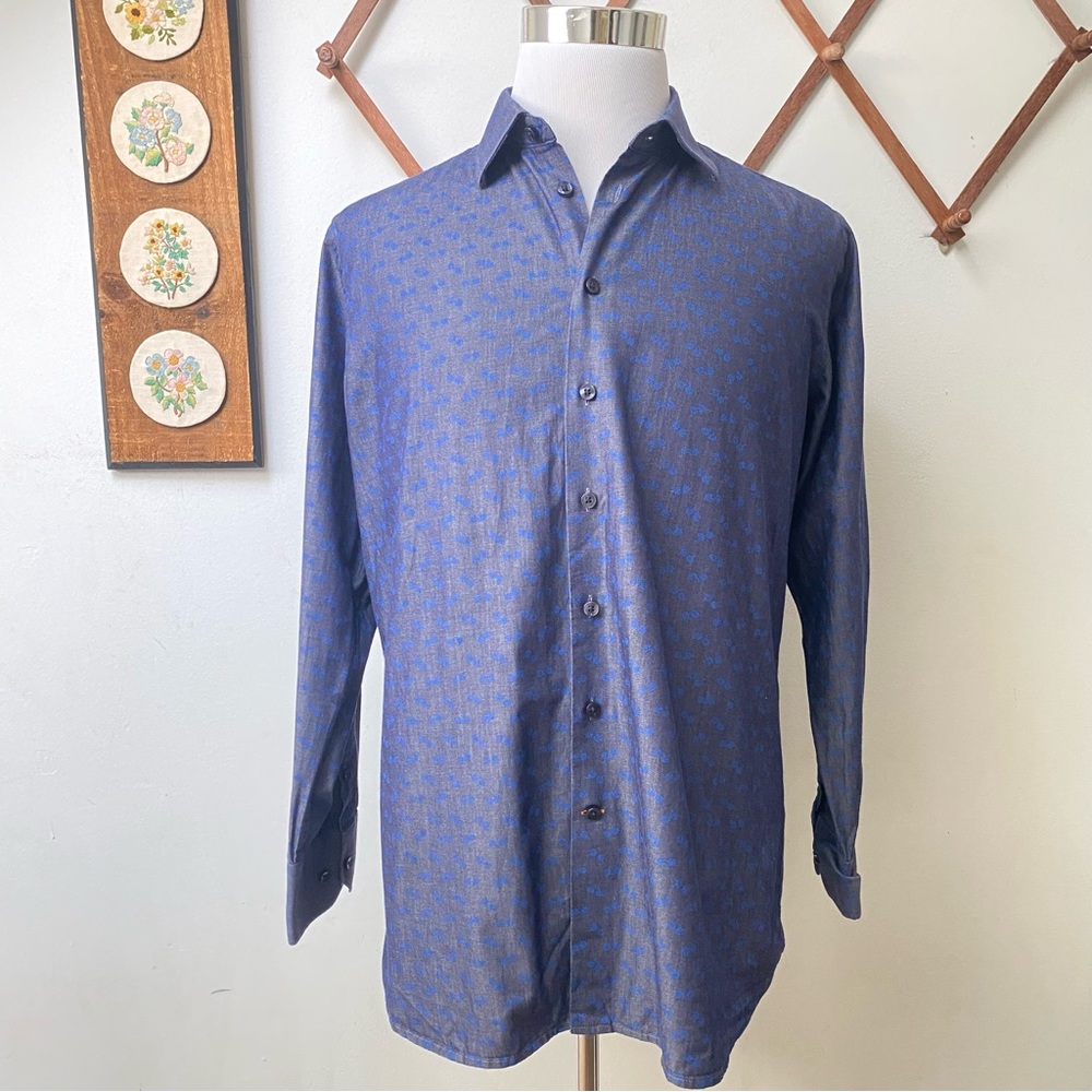 Tallia Mason Fit Floral Dress Shirt